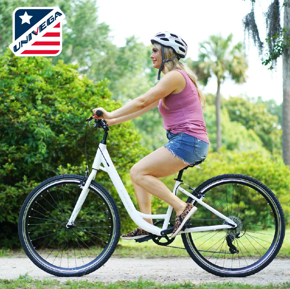 700c WEEKEND VOYAGE 1.0 STEP THRU | COMFORT HYBRID BIKE