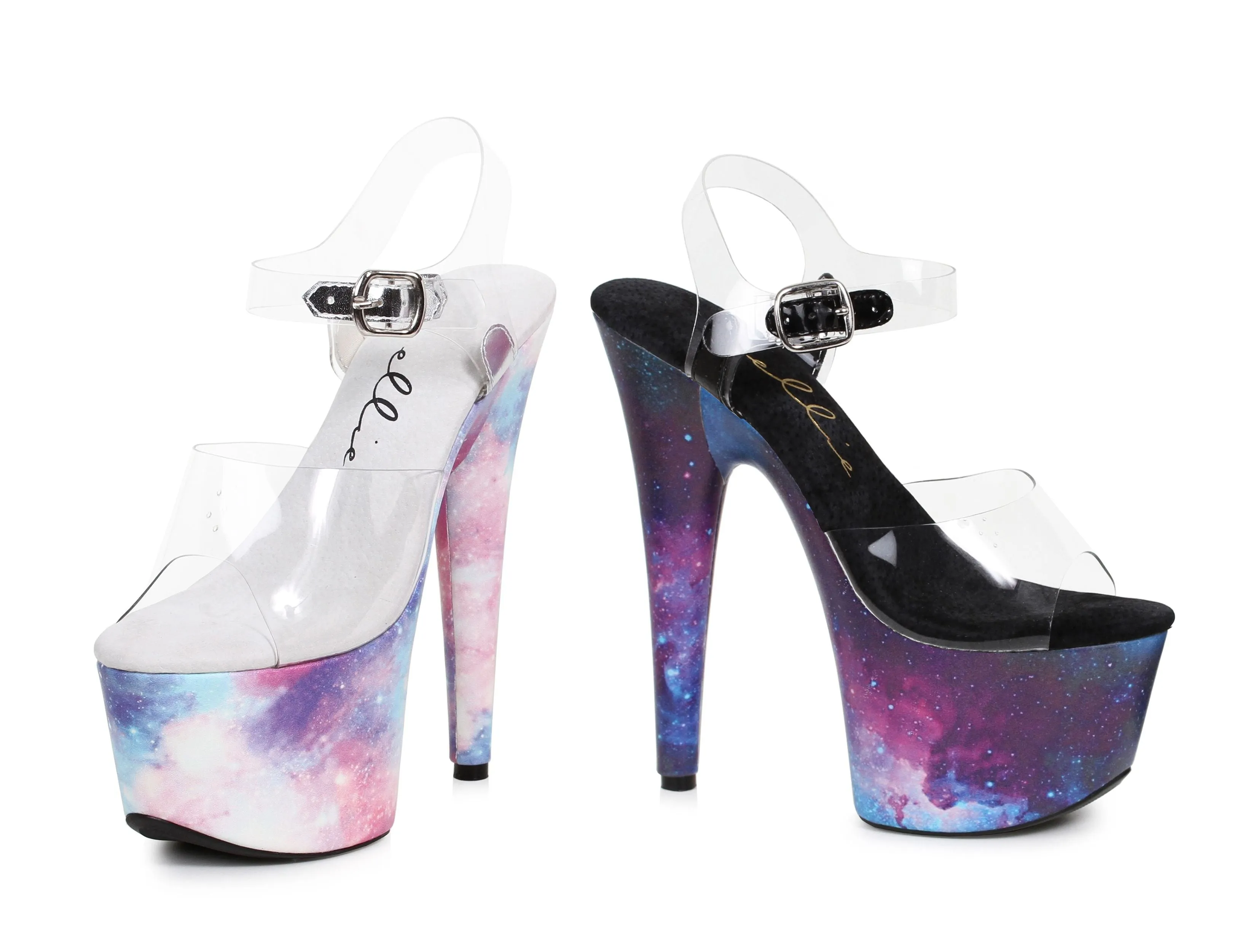 7" Galaxy Stiletto Sandal (ES709-COSMO)