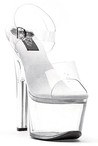 7" Heel Flirt Stiletto Platform (ES711-Flirt-C)