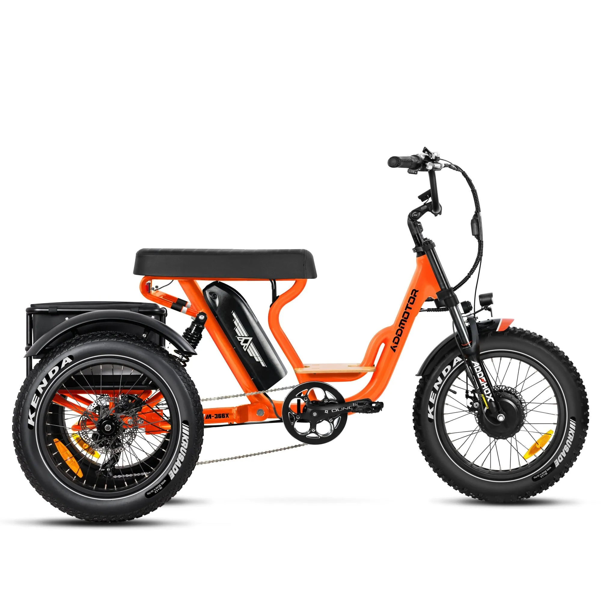 Addmotor 750W Soletri M-366X Full Suspension Max Comfort Electric Trike