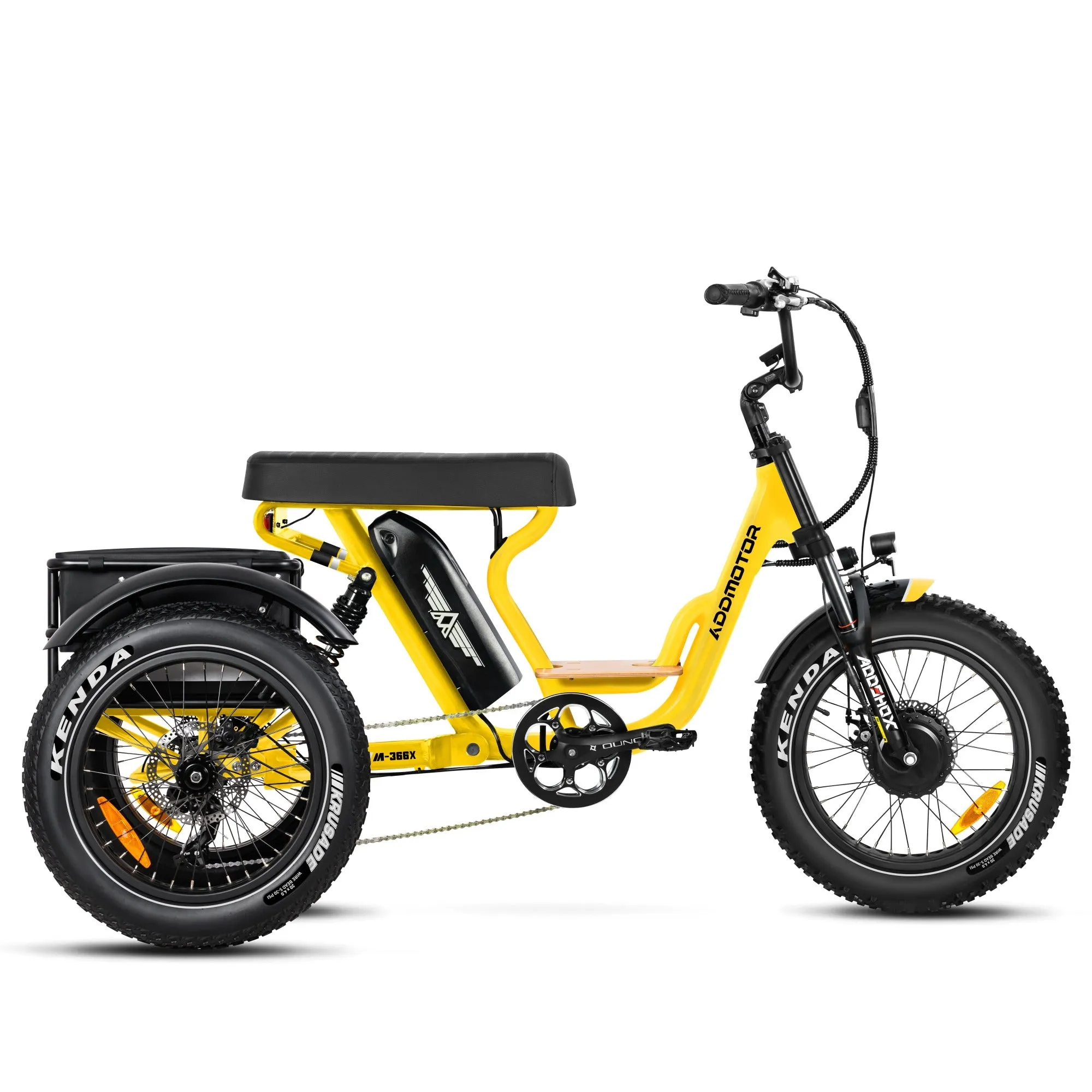 Addmotor 750W Soletri M-366X Full Suspension Max Comfort Electric Trike