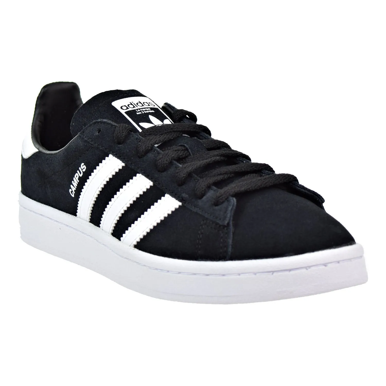 Adidas Campus Big Kid's Shoes Black/White