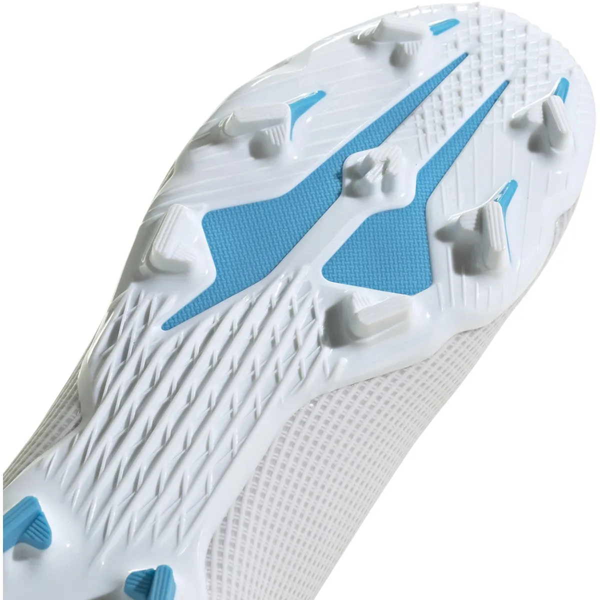 ADIDAS JR X SPEEDFLOW.3 FG-White/Blue