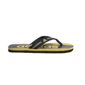 Adidas Men's Glossate Slipper (Collegiate Navy/Bright Yellow)