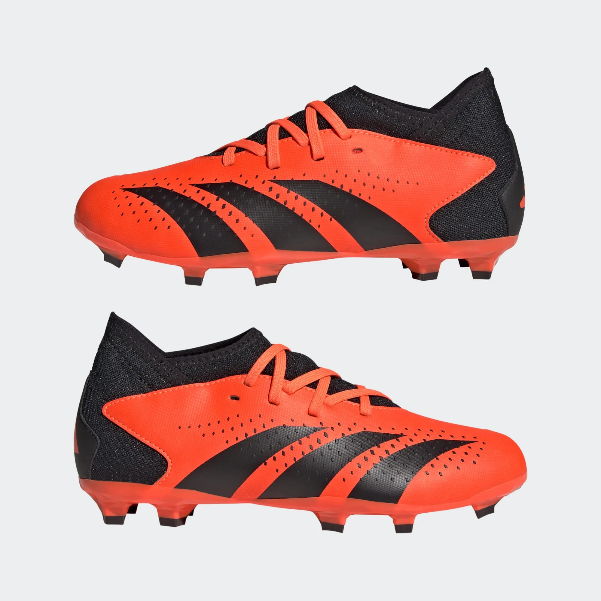 adidas Predator Accuracy.3 FG Youth Soccer Cleats GW4608 Solar Orange/Black