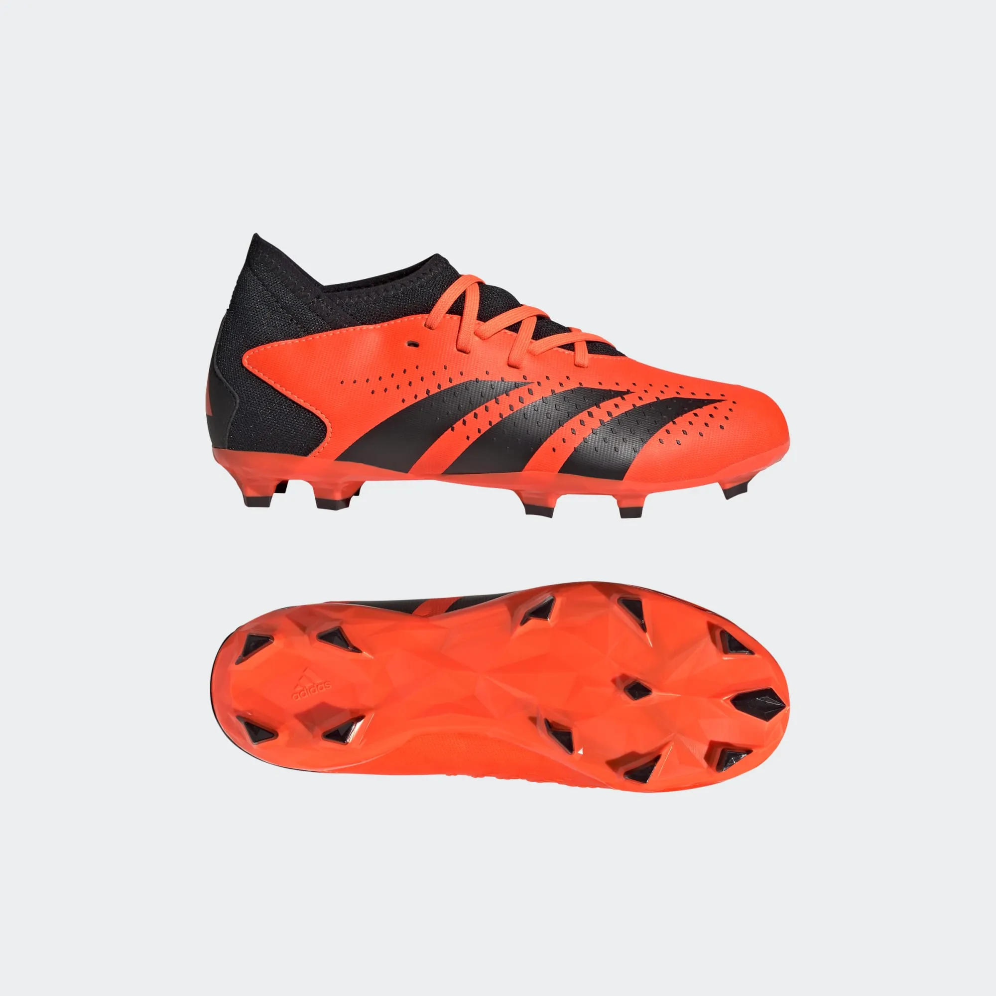 adidas Predator Accuracy.3 FG Youth Soccer Cleats GW4608 Solar Orange/Black