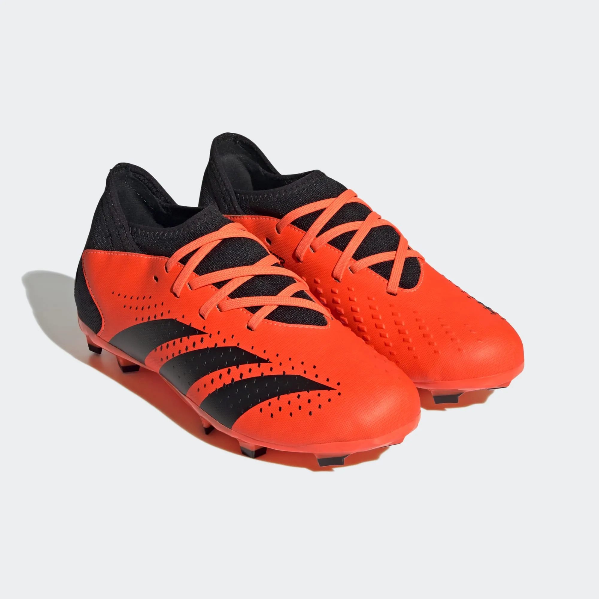 adidas Predator Accuracy.3 FG Youth Soccer Cleats GW4608 Solar Orange/Black