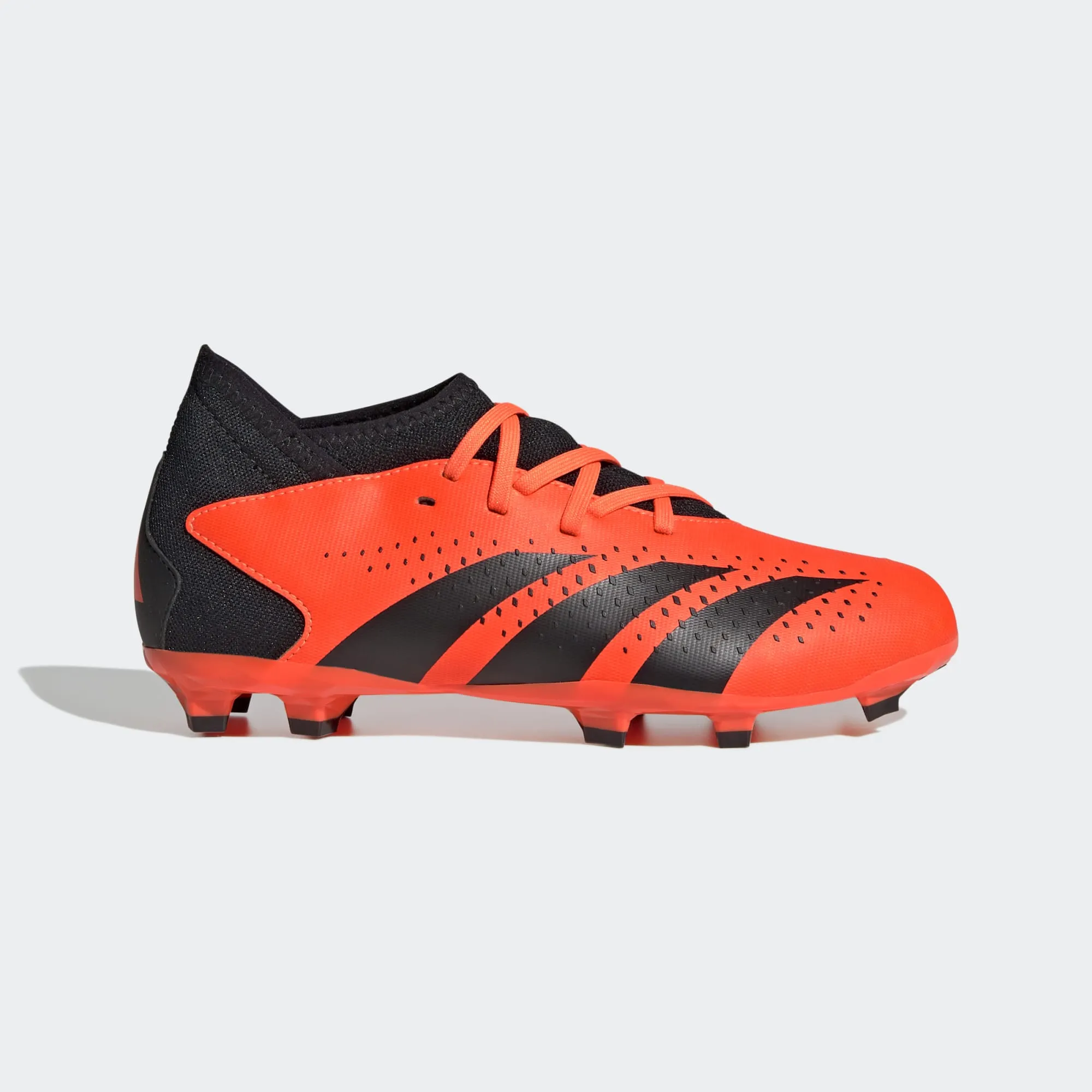 adidas Predator Accuracy.3 FG Youth Soccer Cleats GW4608 Solar Orange/Black