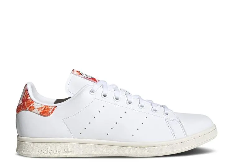 Adidas STAN SMITH 'WHITE ORANGE' sneakers, white