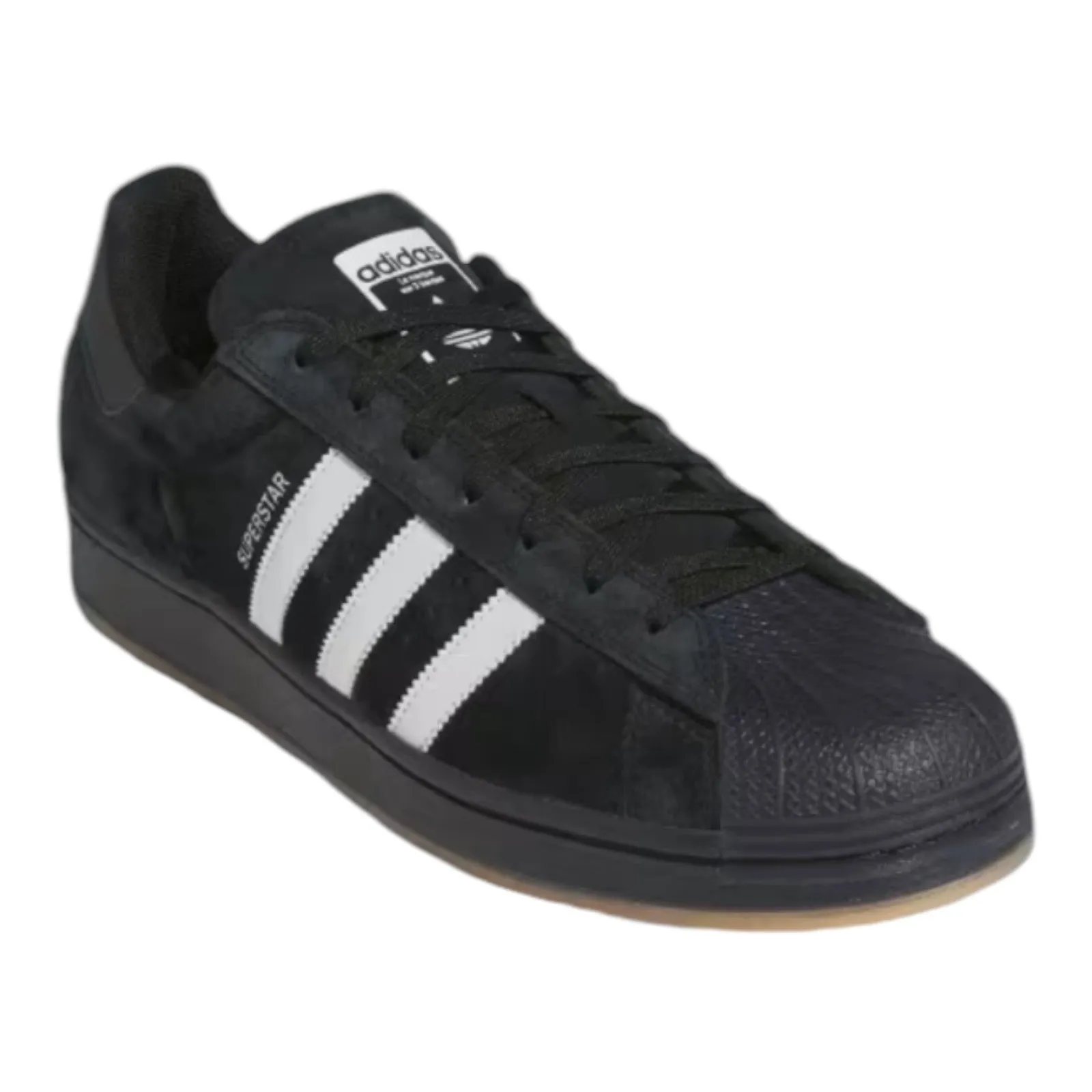 ADIDAS SUPERSTAR ADV SHOES BLACK/METALLIC/SPARK