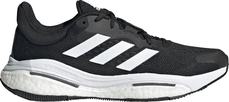 Adidas Wmns Solarcontrol 'Black White' Sneakers, black