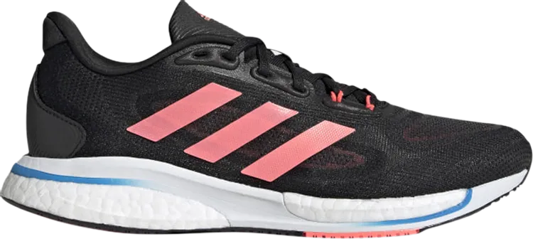 Adidas Wmns Supernova  'Black Acid Red' sneakers, black