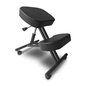 Adjustable Ergonomic Kneeling Chair with Brakes, Steel Frame - EKKIO