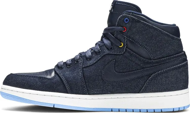 Air Jordan 1 Retro High Family Forever Sneakers, Blue