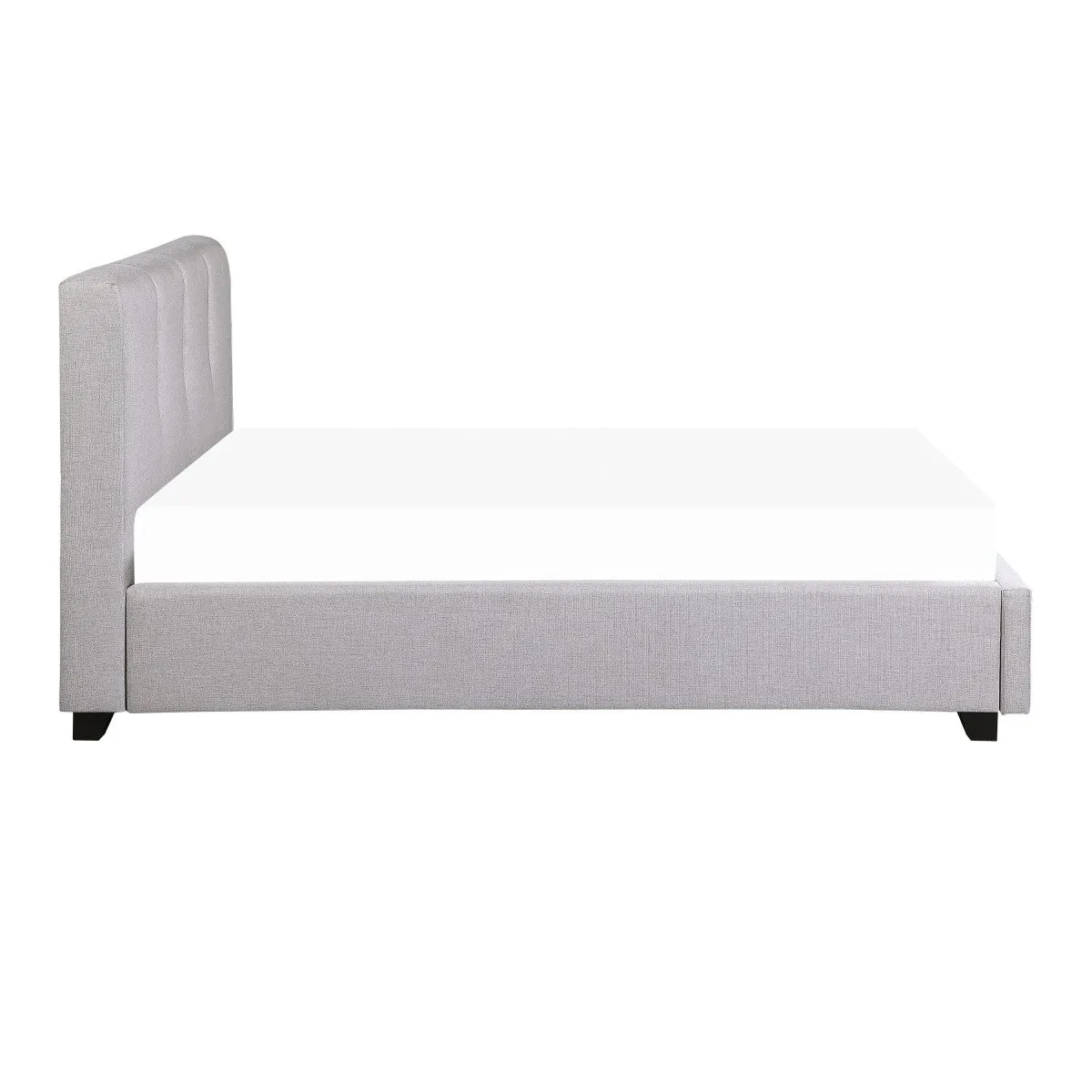 Aitana Queen Platform Bed Granite