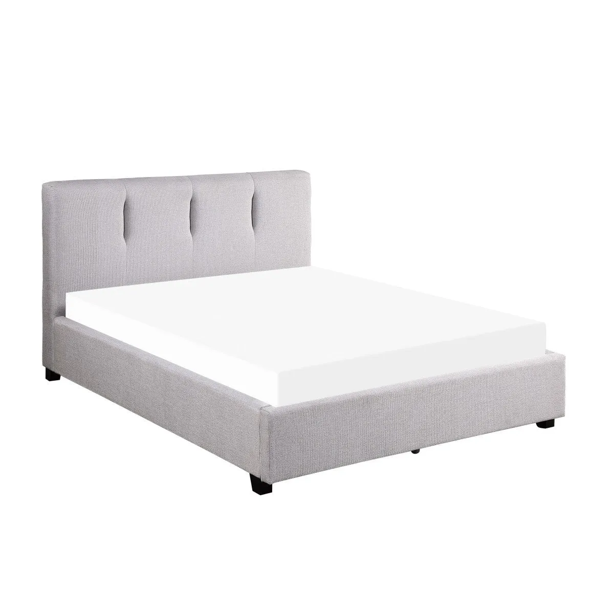 Aitana Queen Platform Bed Granite