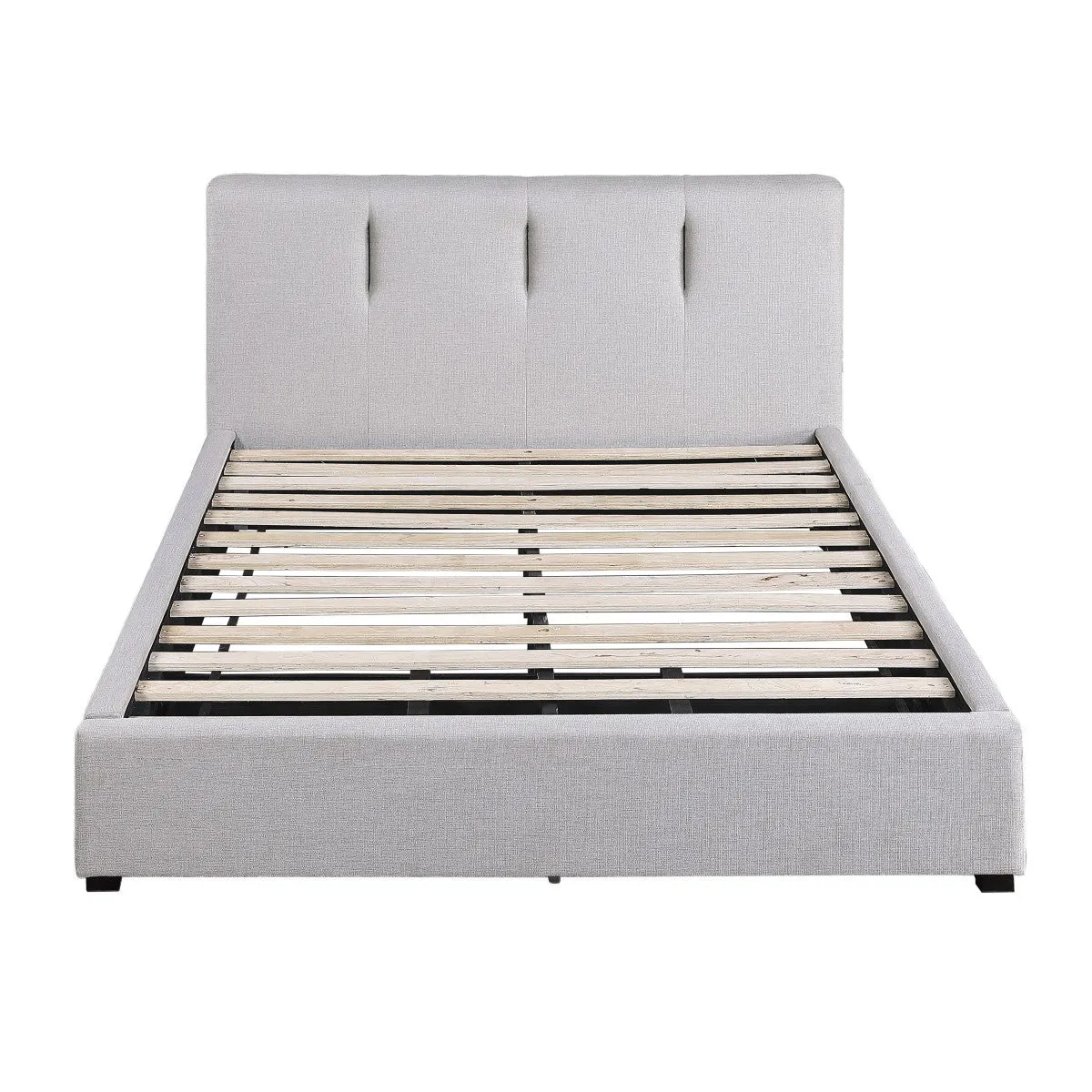 Aitana Queen Platform Bed Granite