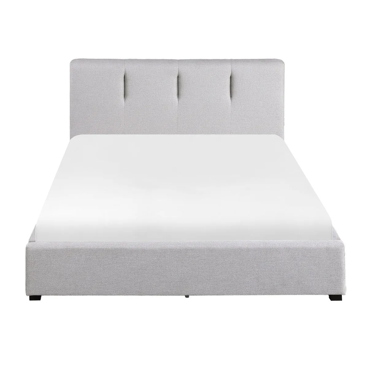 Aitana Queen Platform Bed Granite