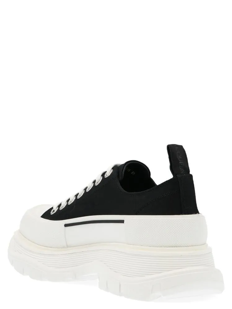 Alexander McQueen Low Top Logo Platform Sneakers