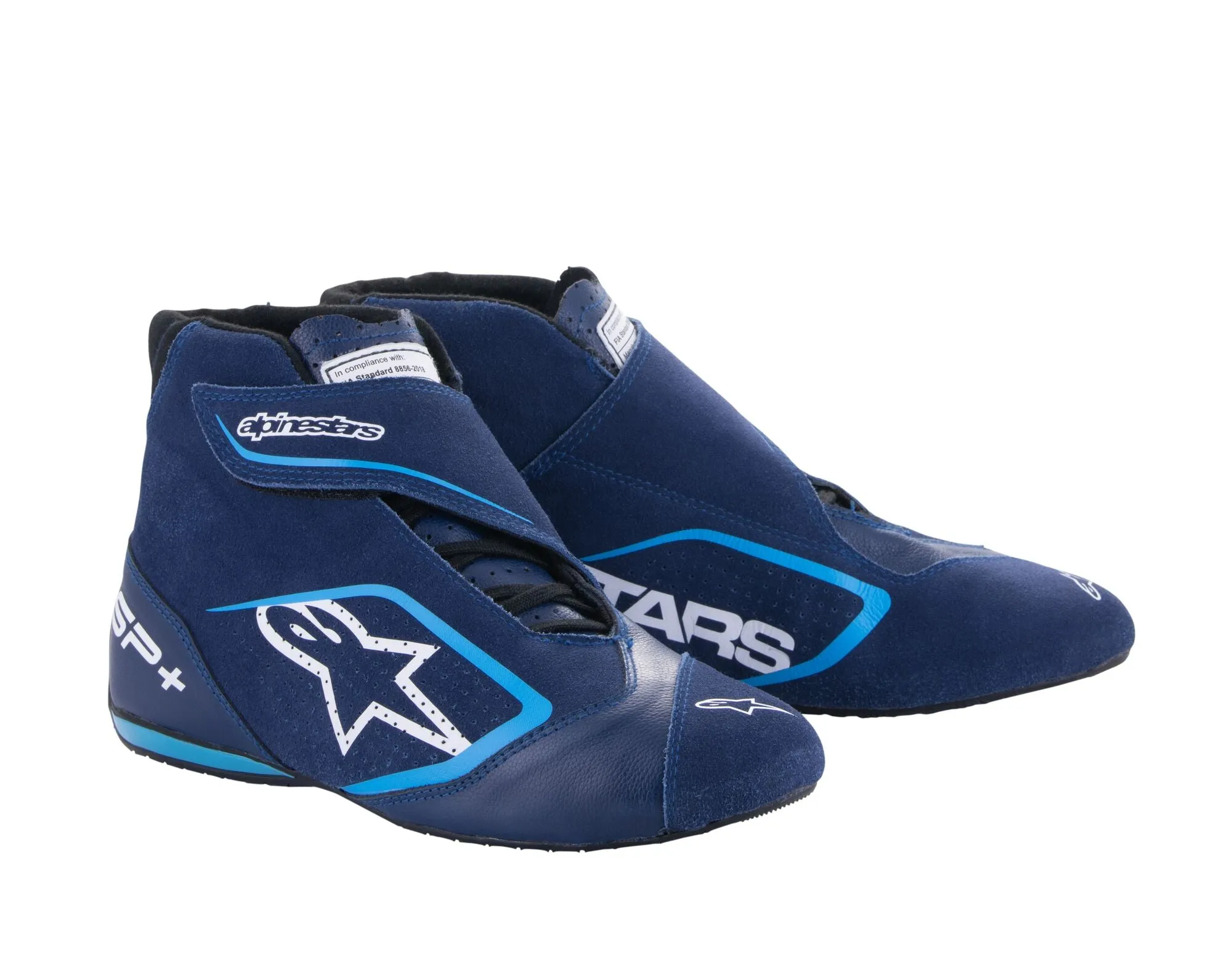 ALPINESTARS 2710723_7179_12 Racing shoes SP , FIA 8856-2018, ultramarine blue/light blue, Size 45,5