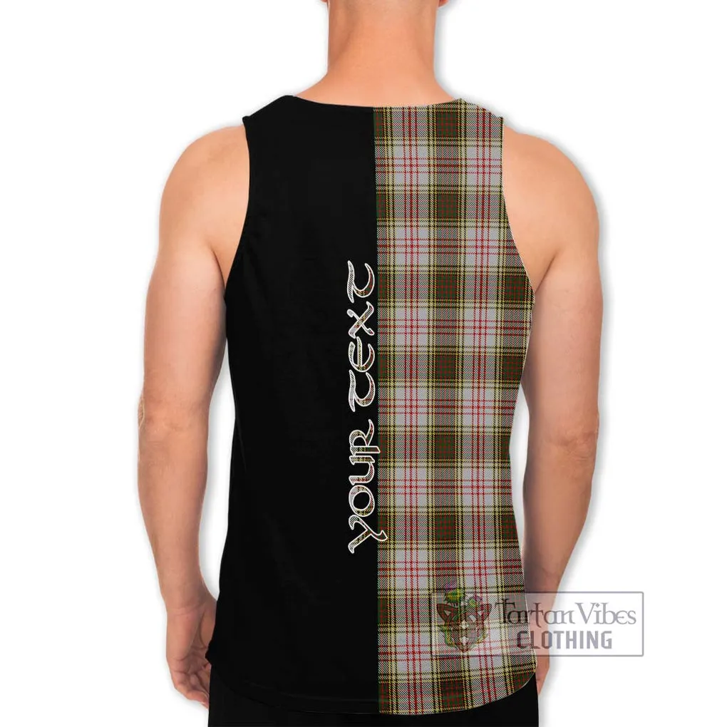 Anderson Dress Tartan Men's Tank Top with Family Crest and Half Of Me Style