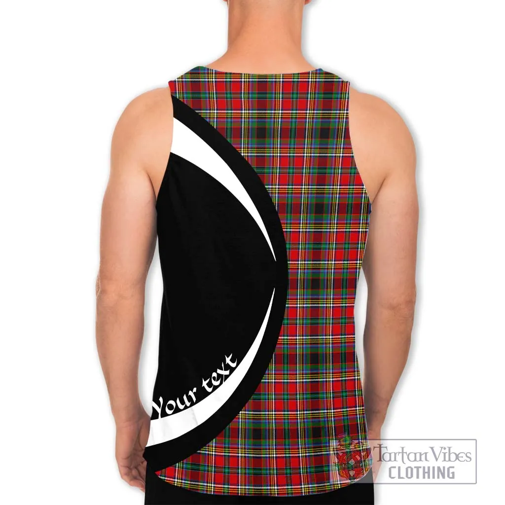 Anderson of Arbrake Tartan Men's Tank Top with Family Crest Circle Style