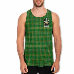 Ardagh Irish Clan Tartan Men's Tank Top with Coat of Arms