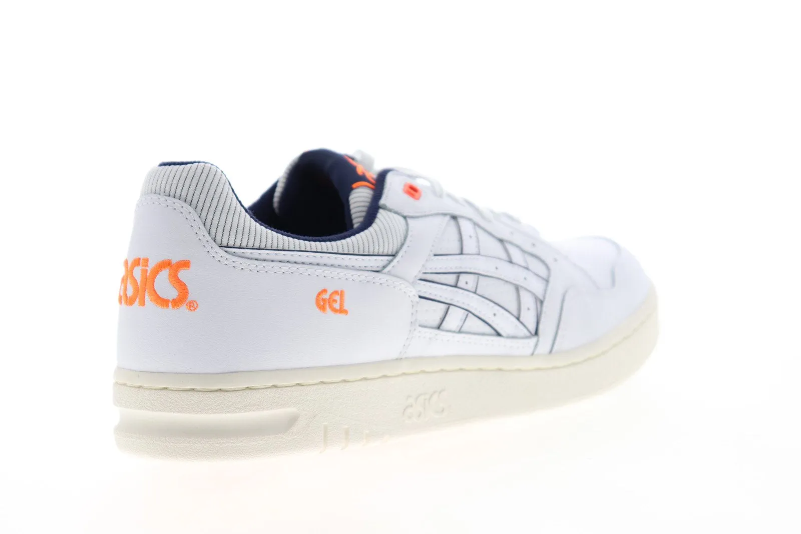 Asics Gel Circuit 1193A003-101 Mens White Leather Lifestyle Sneakers Shoes