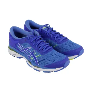 Asics Gel Kayano 24 T7A5N-4840 Womens Blue Canvas Low Top Athletic Running Shoes