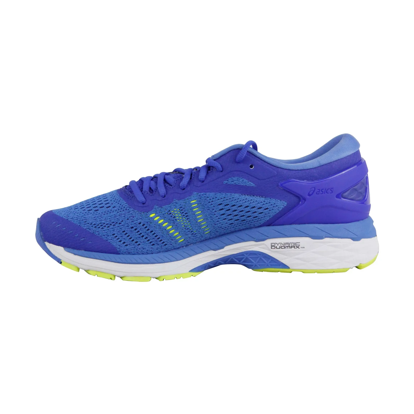 Asics Gel Kayano 24 T7A5N-4840 Womens Blue Canvas Low Top Athletic Running Shoes