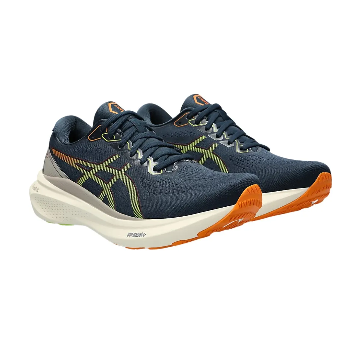 Asics Gel Kayano 30 Running Shoes Blue Orange