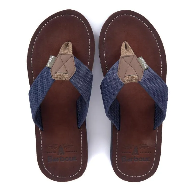 Barbour Toeman Mens Beach Sandal - Navy