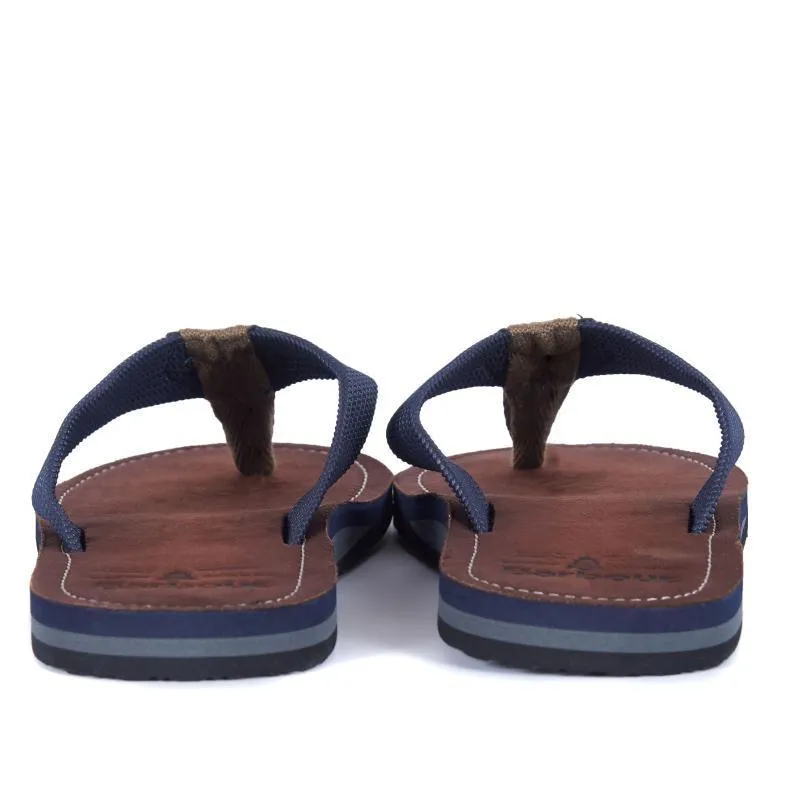 Barbour Toeman Mens Beach Sandal - Navy