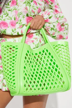 Beach Fun Tote Bag - Green