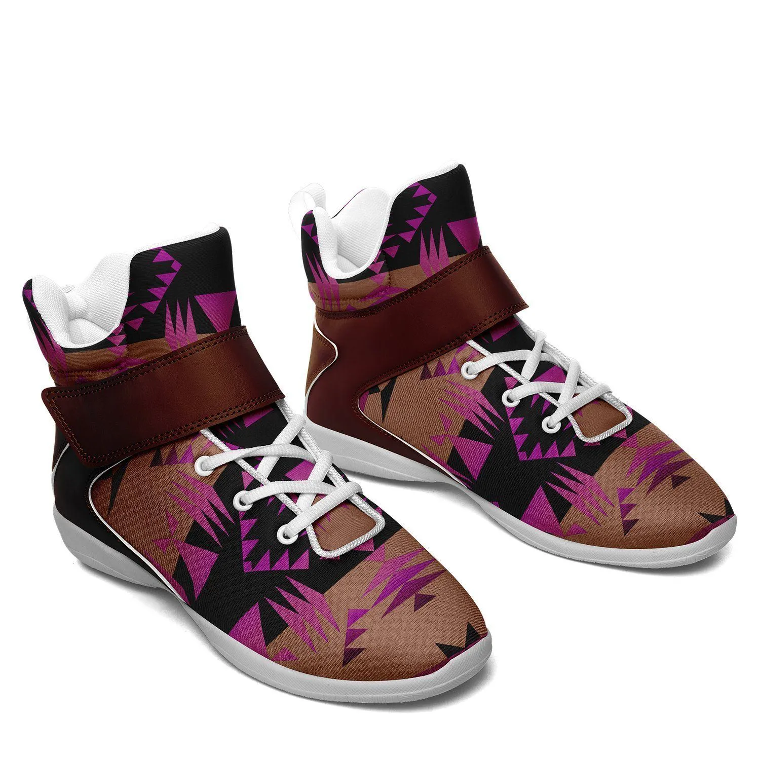 Between the Mountains Berry Kid's Ipottaa Basketball / Sport High Top Shoes