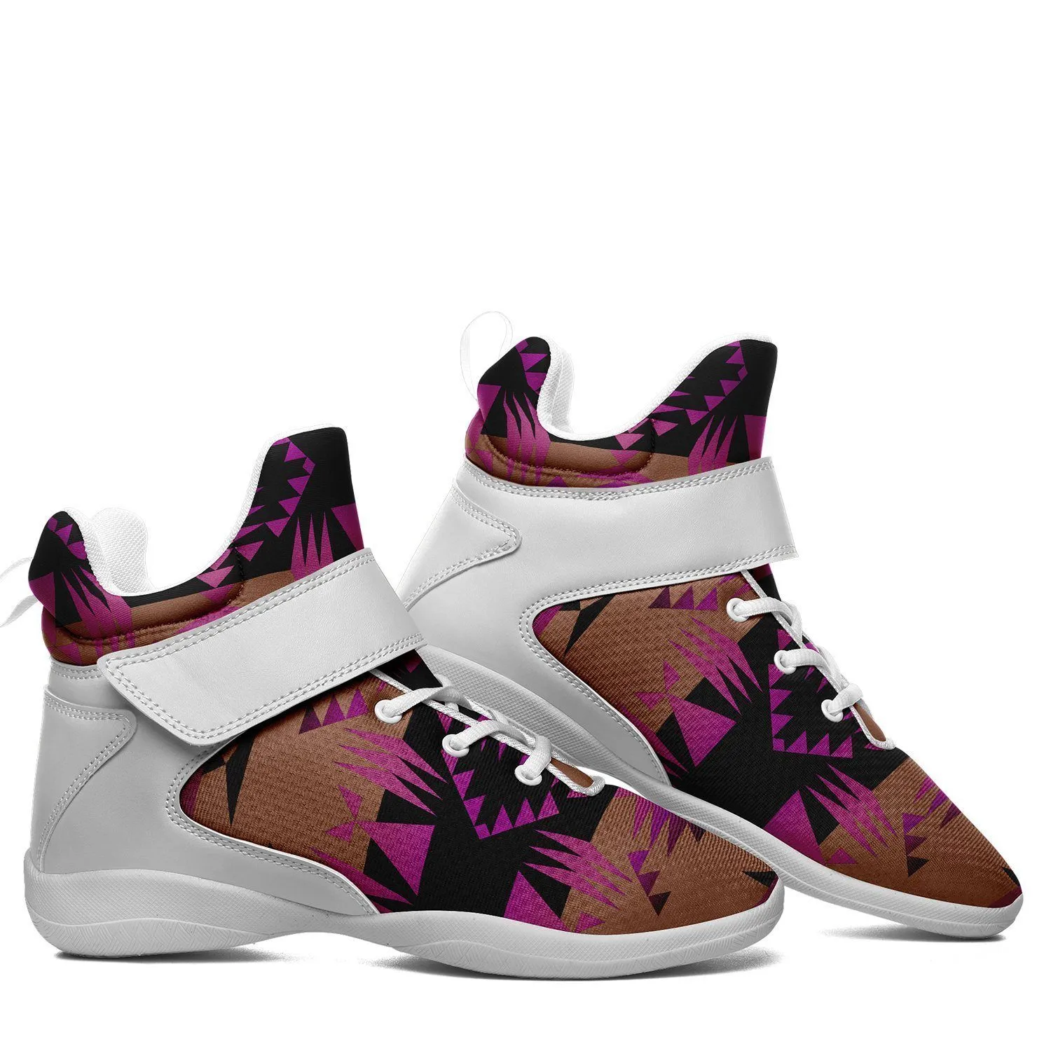 Between the Mountains Berry Kid's Ipottaa Basketball / Sport High Top Shoes