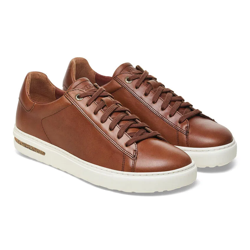 'Birkenstock' Men's Bend Low Leather Sneaker - Cognac