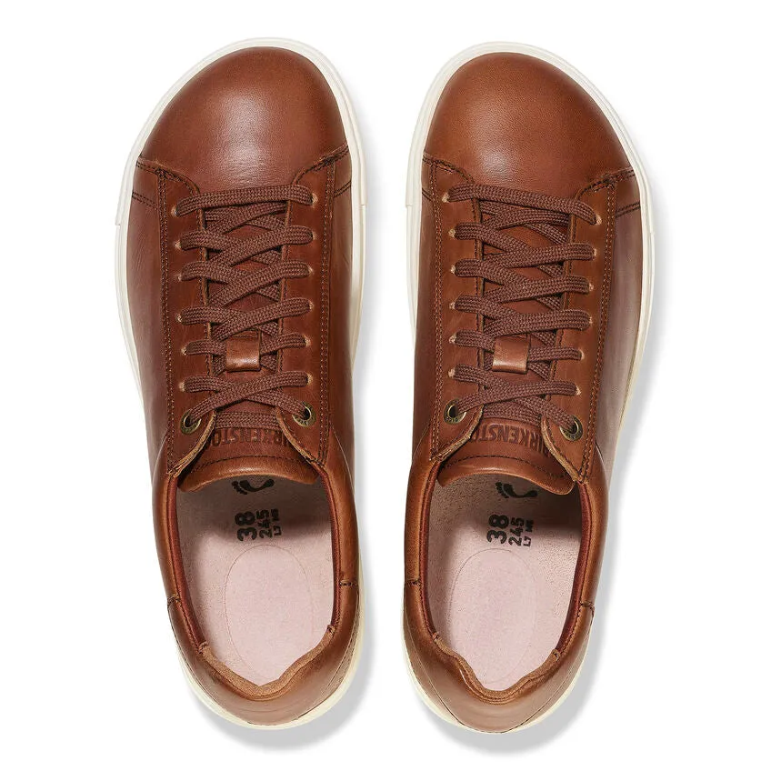 'Birkenstock' Men's Bend Low Leather Sneaker - Cognac