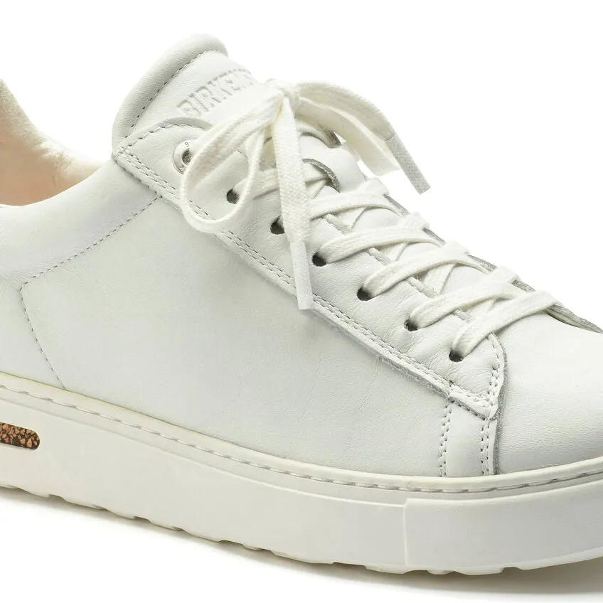 'Birkenstock' Men's Bend Low Leather Sneaker - White