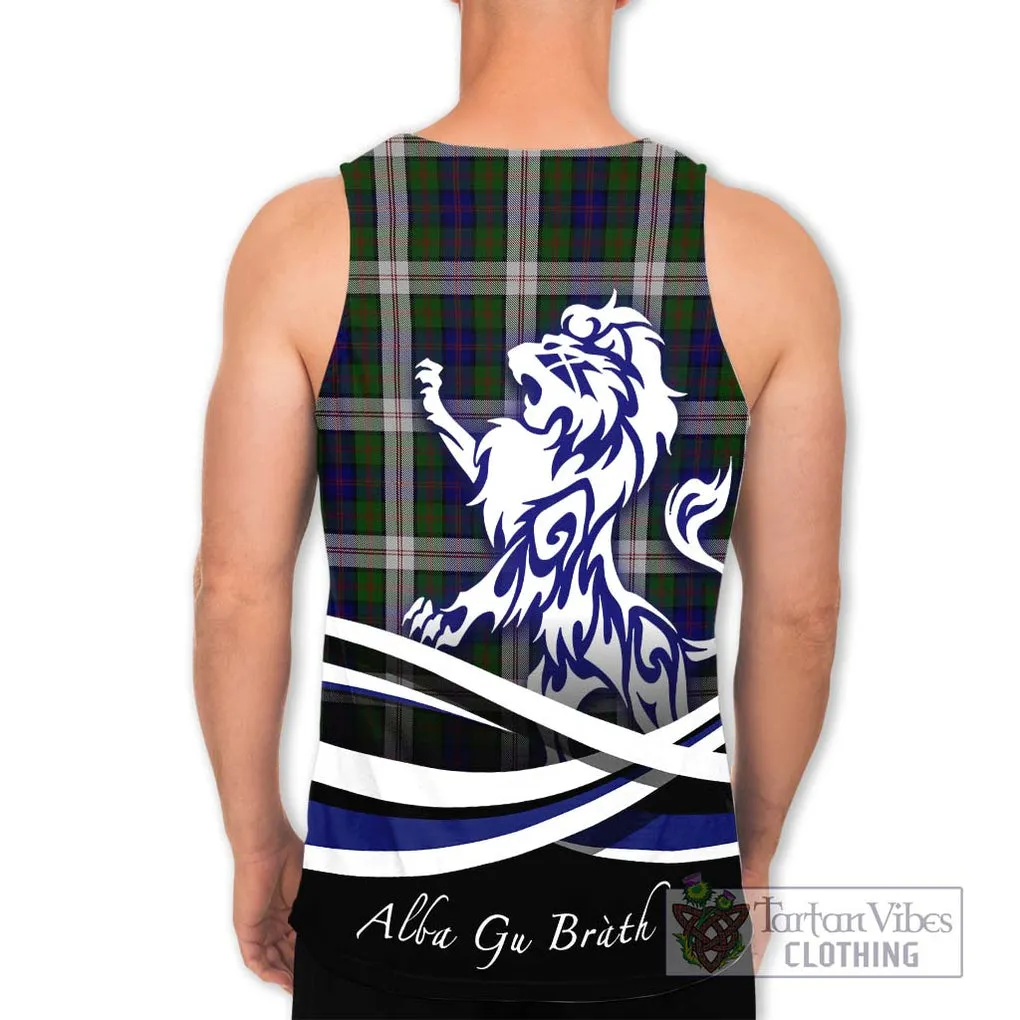 Blair Dress Tartan Men's Tank Top with Alba Gu Brath Regal Lion Emblem