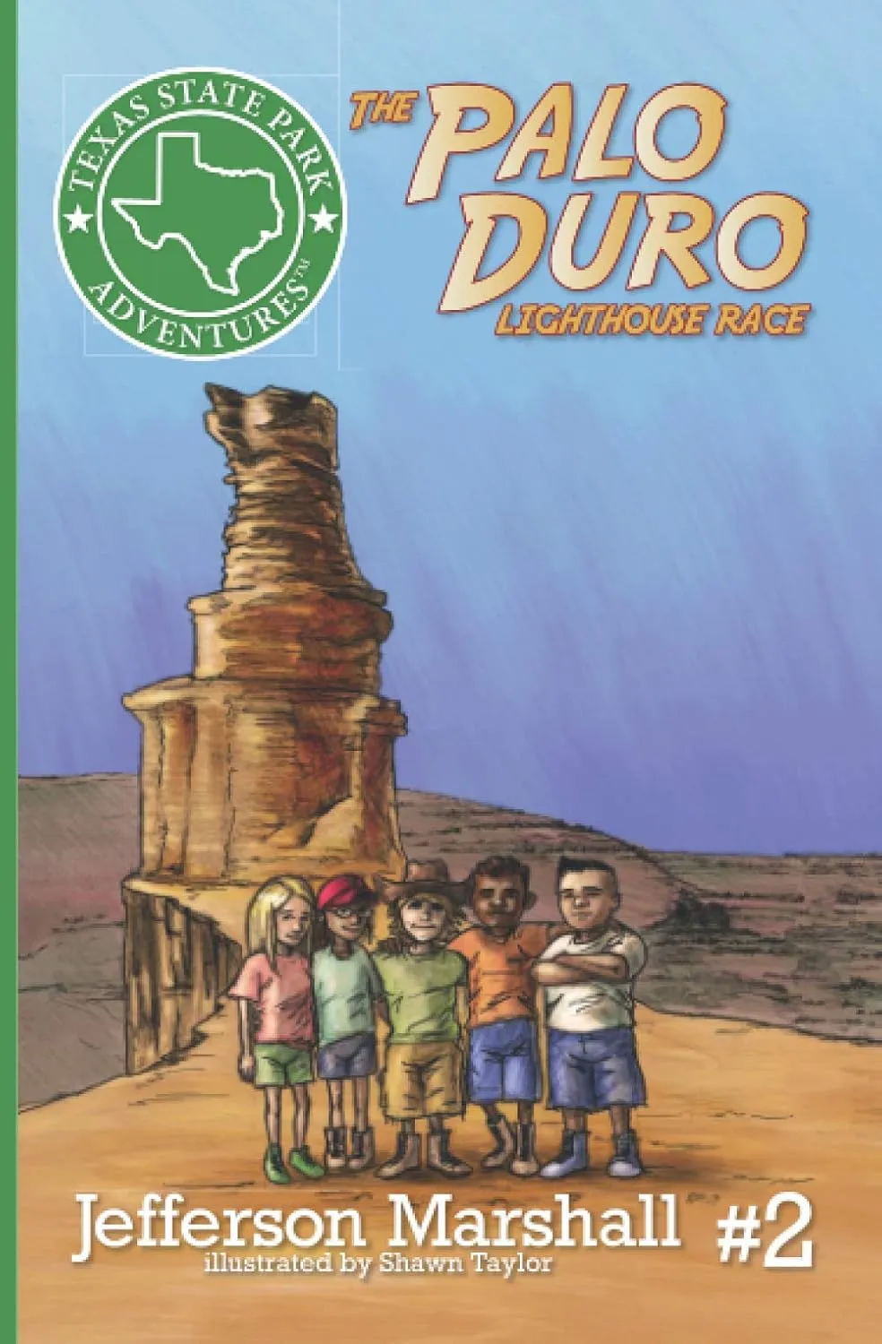 Book - Texas State Park Adventures #2: The Palo Duro Lighthouse Race by Jefferson Marshall (Paperback)