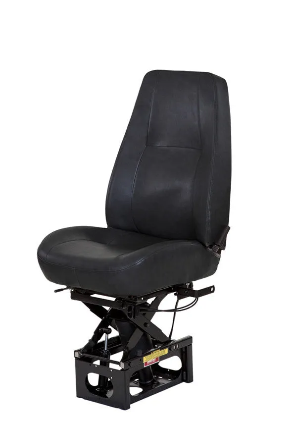 Bostrom Baja Mid Back Truck Seat – Black Vinyl (P/N: 1247000-544)