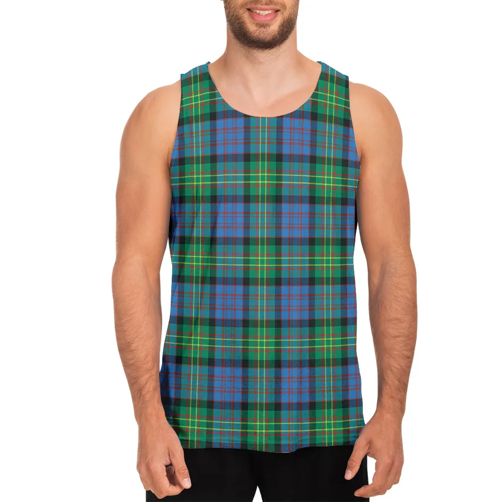 Bowie Ancient Tartan Mens Tank Top