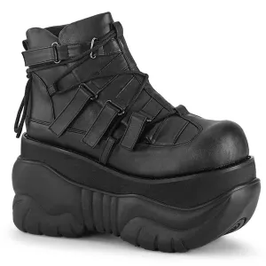 Boxer-13 Platform Boots - Matte Black