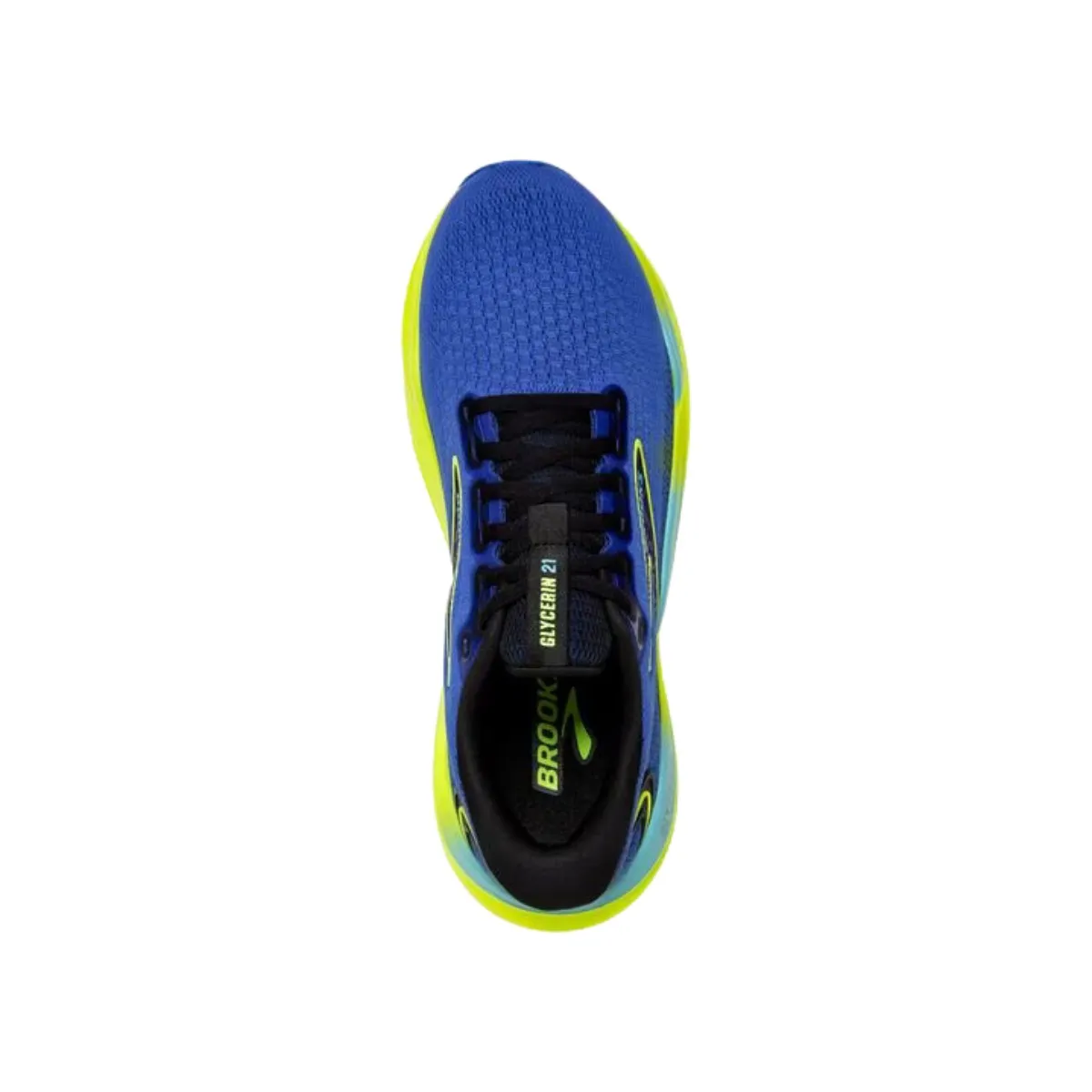 Brooks Glycerin 21 Blue Yellow SS24 Sneakers