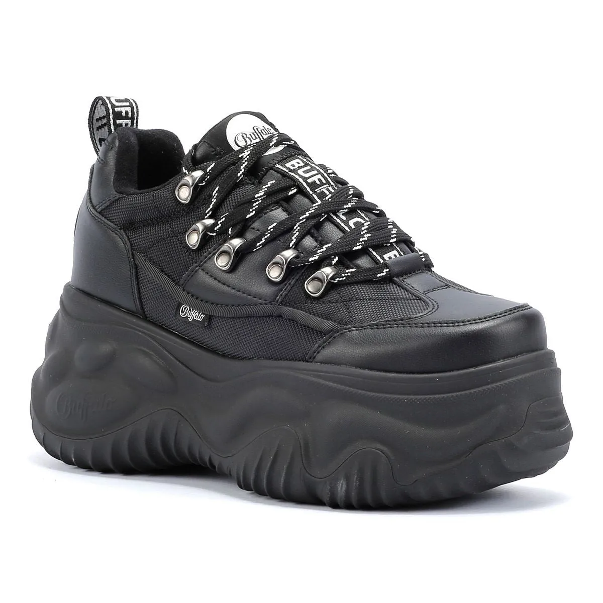 Buffalo Blade Hike Lo Women's Black Trainers