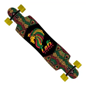 CALI Strong Lord Rasta Longboard Drop Through Complete