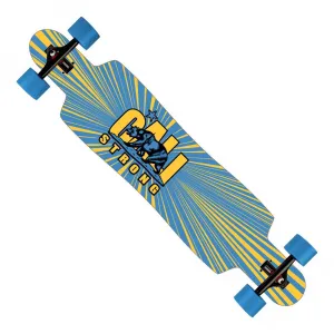 CALI Strong Original Bruin Longboard Drop Through Complete