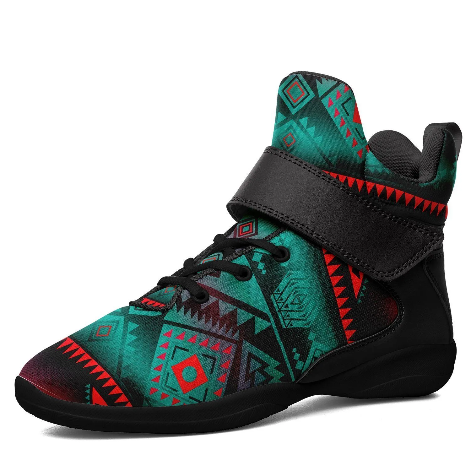 California Coast Summer Gather Kid's Ipottaa Basketball / Sport High Top Shoes