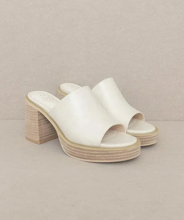 Camille Platform Slide Heel